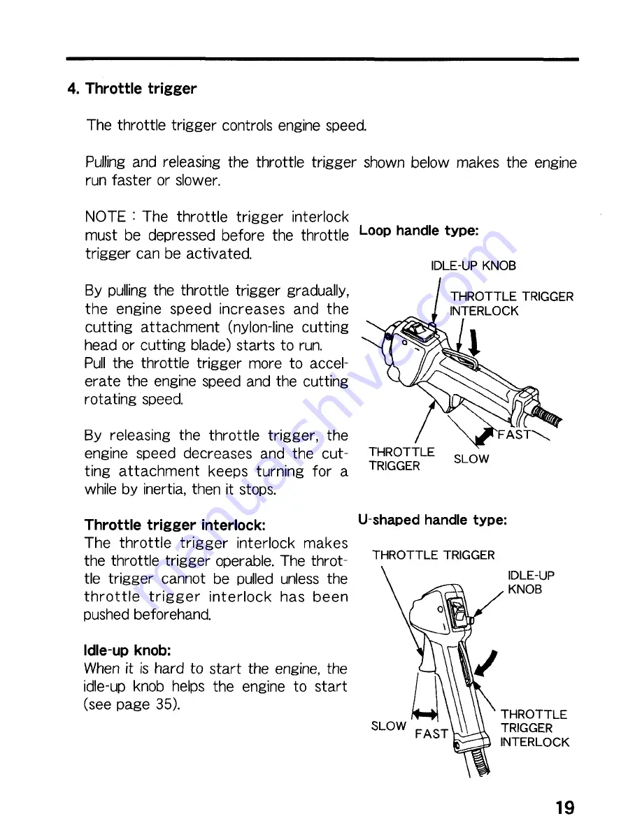 Honda UMK425 Owner'S Manual Download Page 20