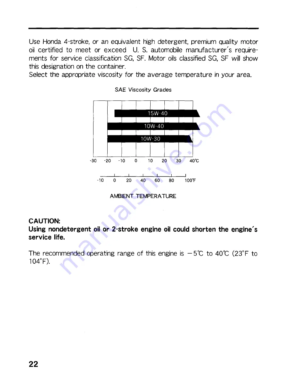 Honda UMK425 Owner'S Manual Download Page 23