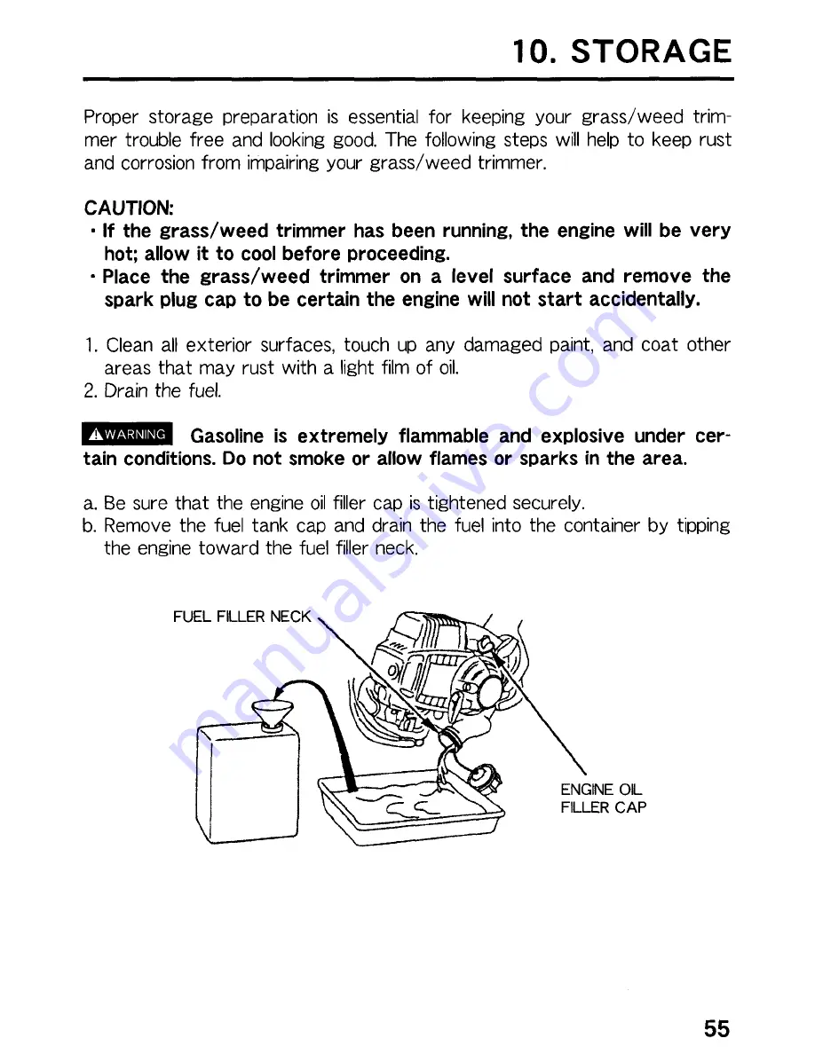 Honda UMK425 Owner'S Manual Download Page 56