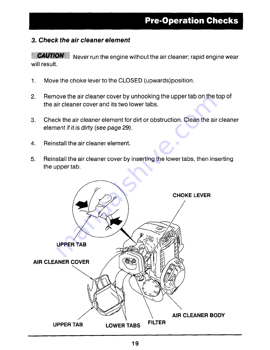 Honda UMS425U Скачать руководство пользователя страница 20