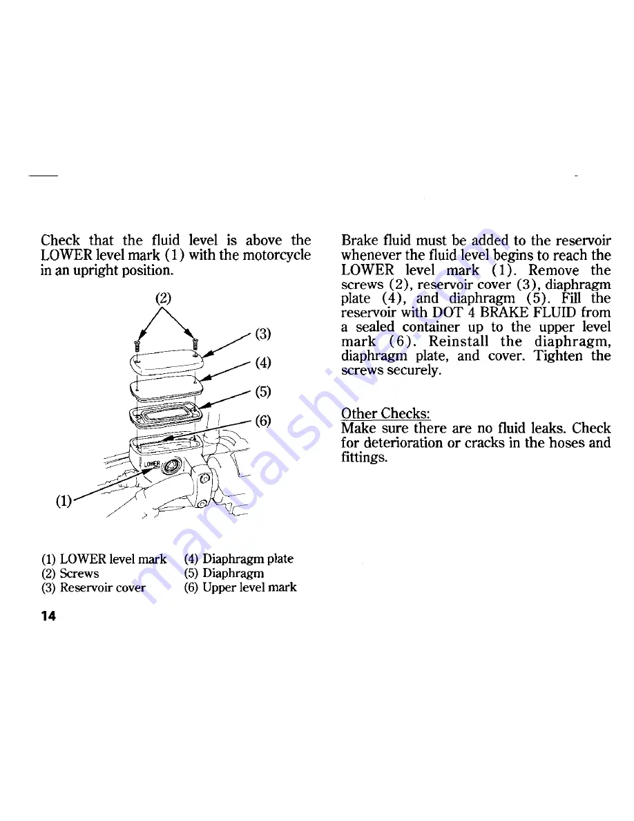 Honda V-TWIN CUSTOM Owner'S Manual Download Page 22