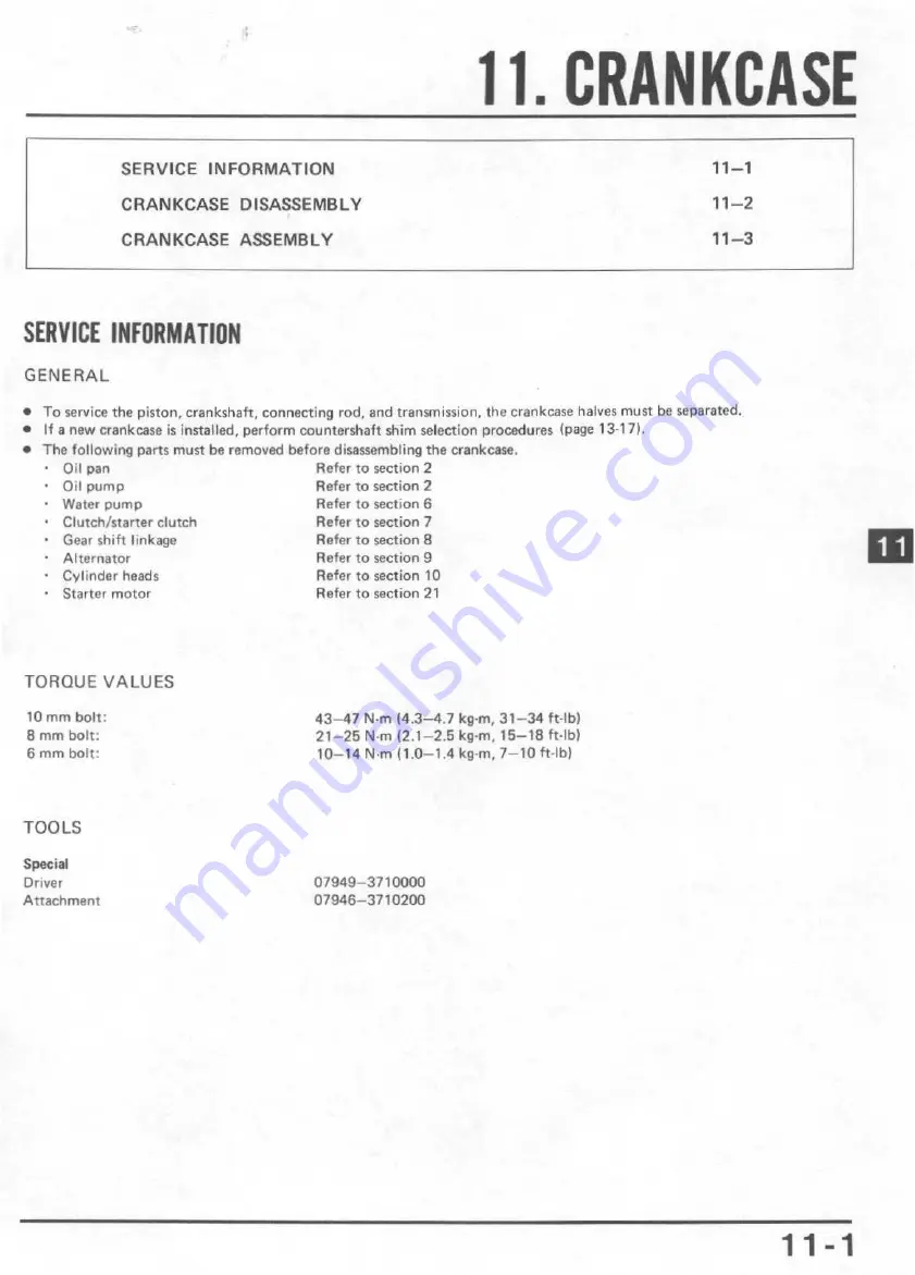 Honda V65 Magna-VF1100C 1983 Скачать руководство пользователя страница 164