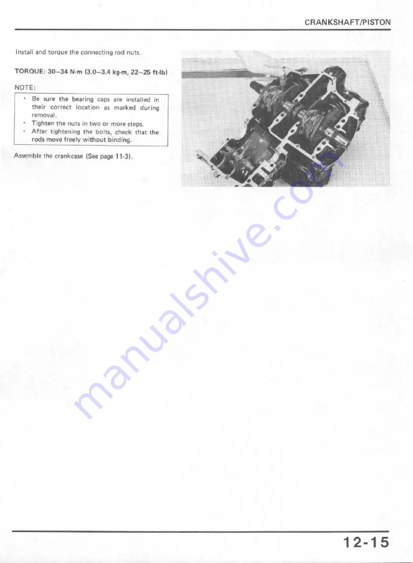 Honda V65 Magna-VF1100C 1983 Shop Manual Download Page 185