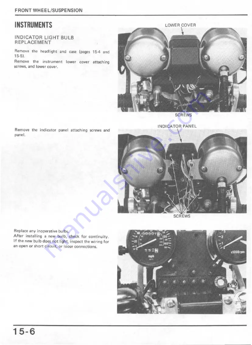 Honda V65 Magna-VF1100C 1983 Shop Manual Download Page 236