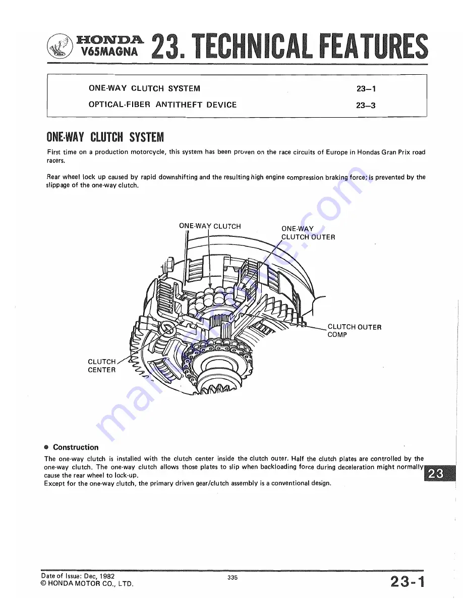 Honda V65 MAGNA Скачать руководство пользователя страница 332