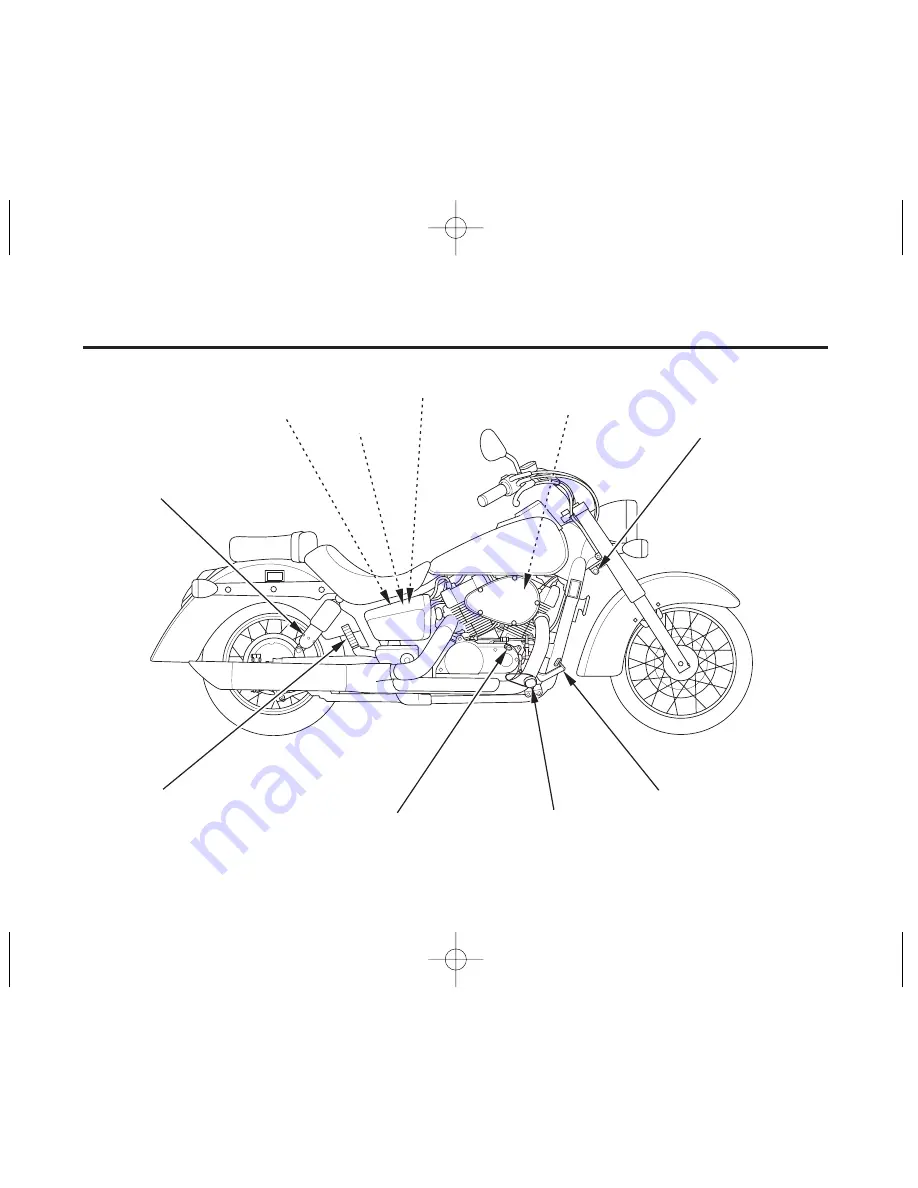 Honda VT750C 2005 Shadow Aero Owner'S Manual Download Page 20