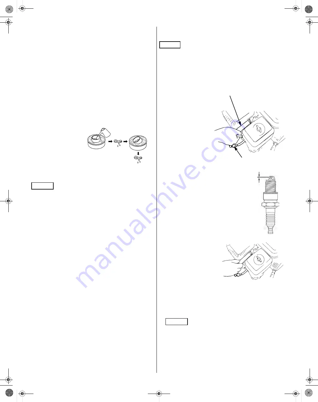 Honda WMP20XE Owner'S Manual Download Page 26