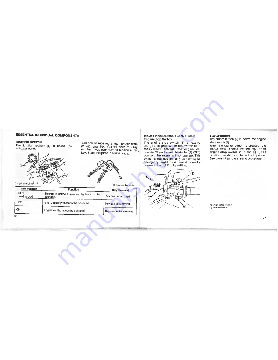 Honda XL125V Owner'S Manual Download Page 23