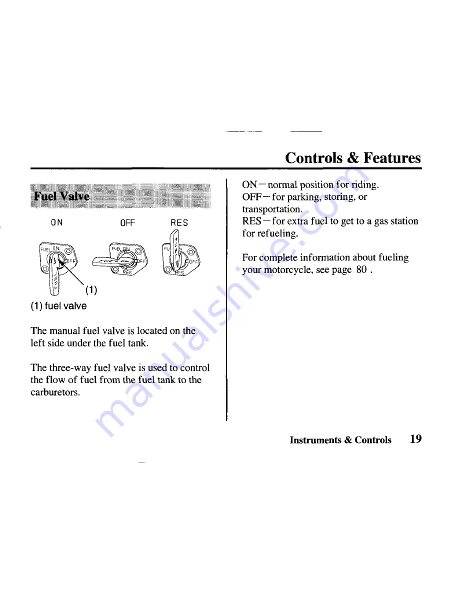 Honda XR650L Owner'S Manual Download Page 27