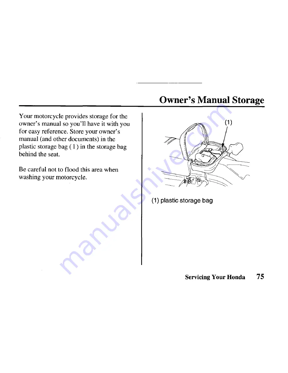 Honda XR650L Owner'S Manual Download Page 83