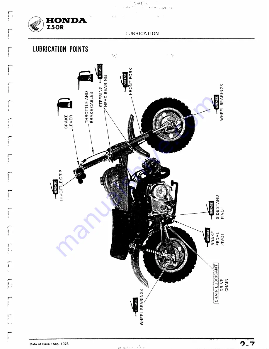 Honda Z50R 1979 Скачать руководство пользователя страница 19