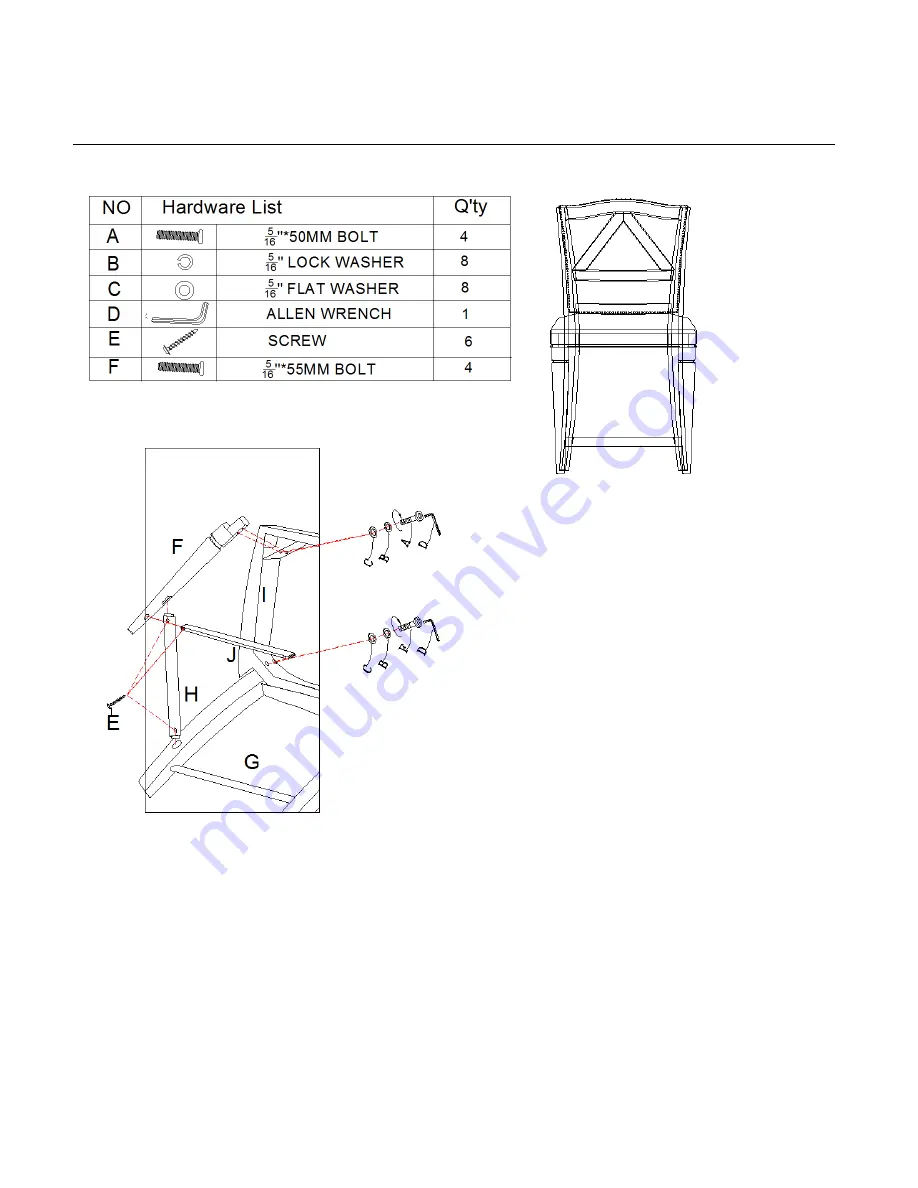 Hooker Furniture 1618-25350-DKW Assembly Instruction Download Page 1