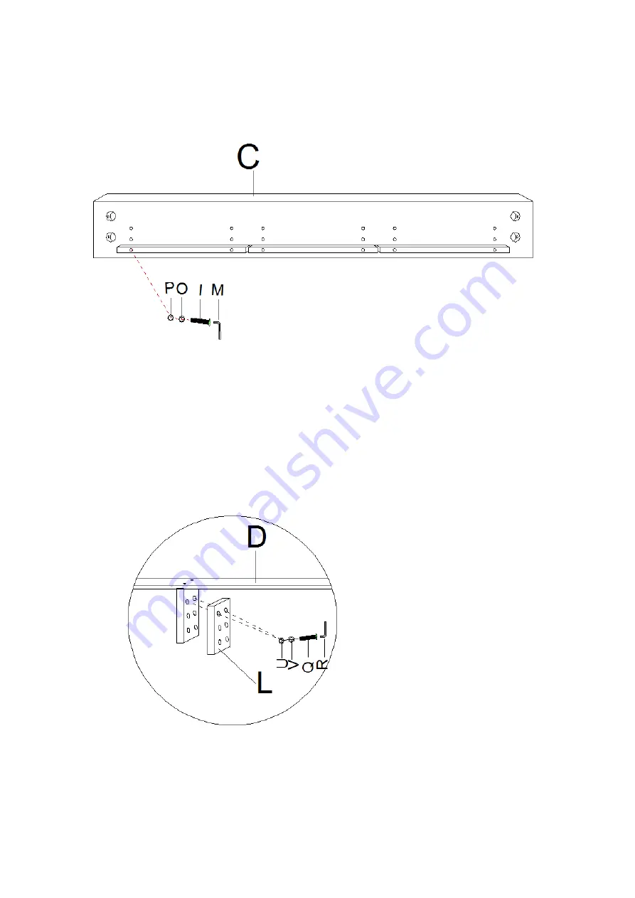 Hooker Furniture 1652-90251-MWD Assembly Instruction Download Page 3