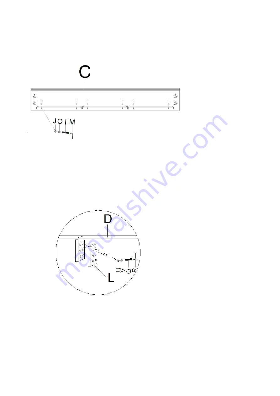 Hooker Furniture 5750-90151-MWD Assembly Instruction Download Page 3