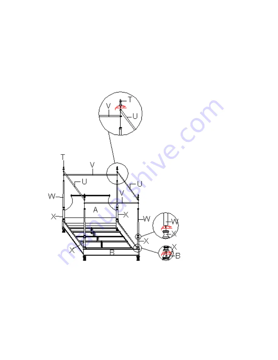 Hooker Furniture 638-90967 Assembly Instruction Download Page 4