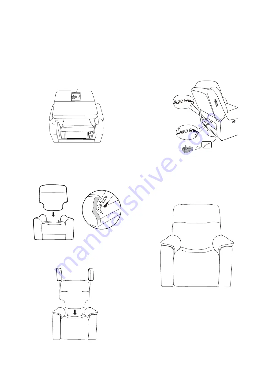 Hooker Furniture RC603-PHZL-091 Assembly Instructions Download Page 1