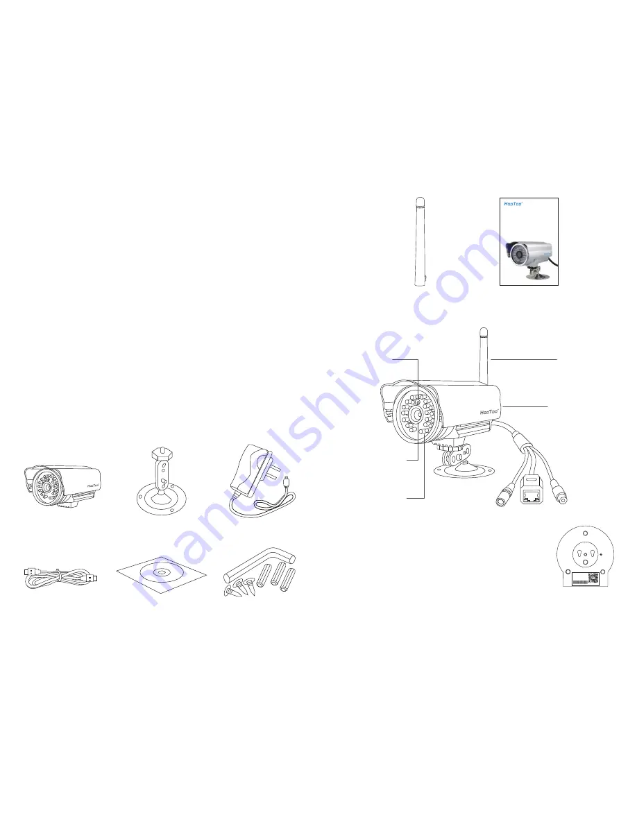 Hootoo HT-IP212HDP Скачать руководство пользователя страница 3