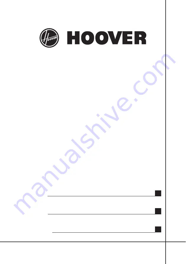 Hoover 33701803 User Instructions Download Page 1