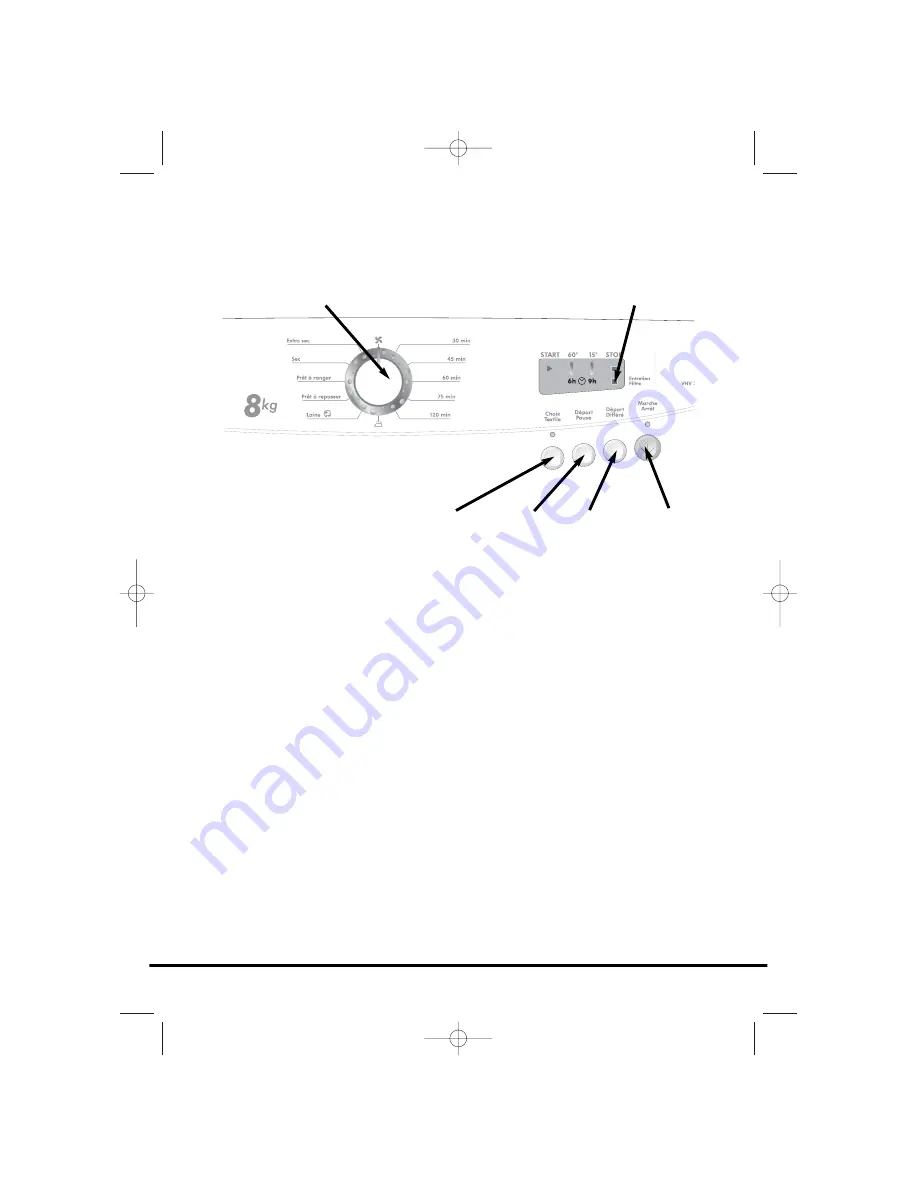 Hoover 8 kg Vision HD Instruction Book Download Page 27