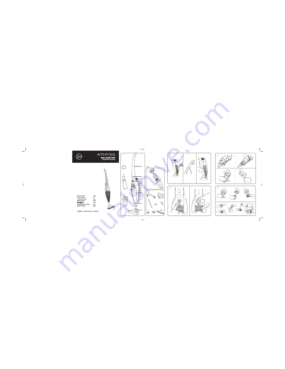 Hoover ATHYSS REVERTER User Instructions Download Page 1