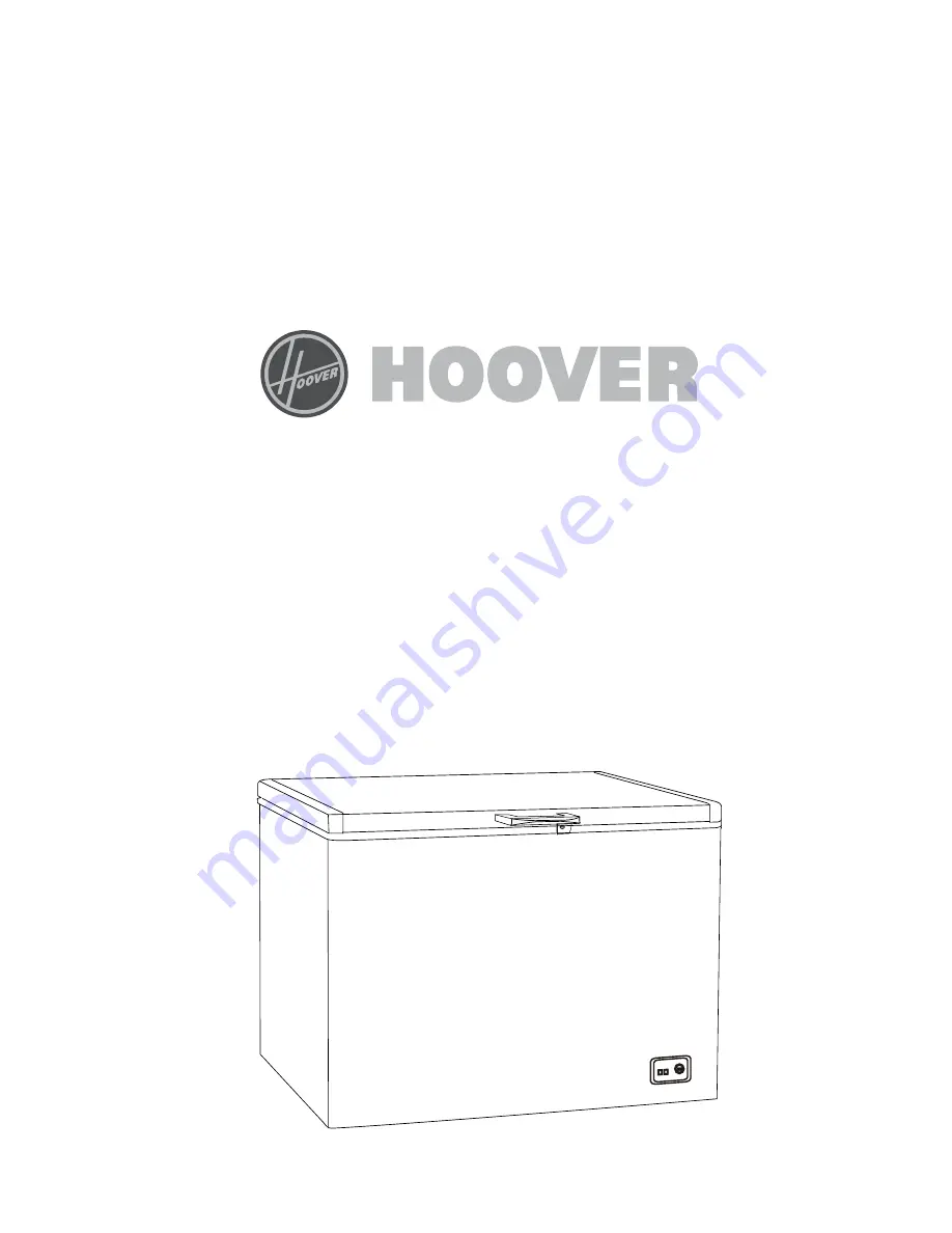 Hoover CFH106AWK Instruction Manual Download Page 1