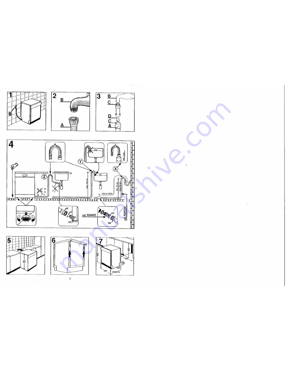 Hoover Crystaljet D 821 Скачать руководство пользователя страница 2