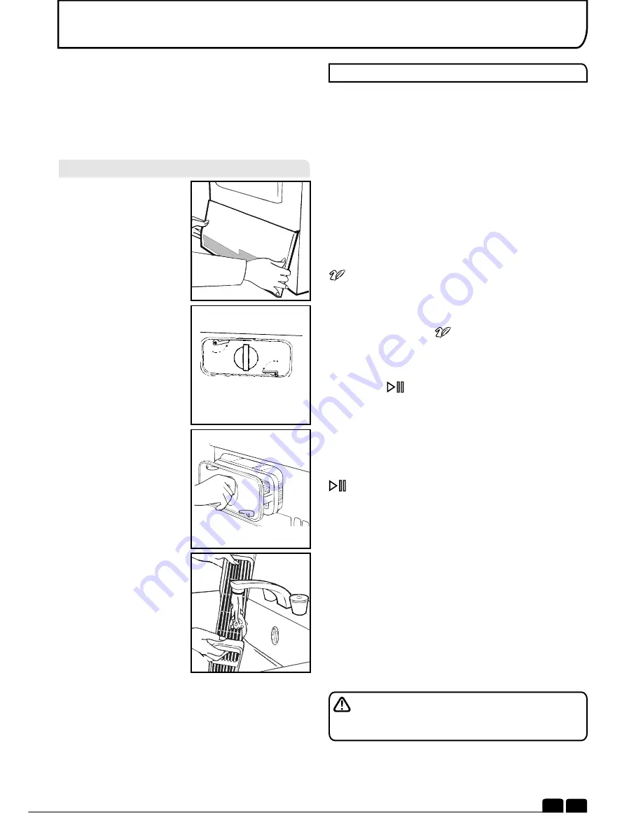 Hoover DYC 8913BX Instruction Book Download Page 59