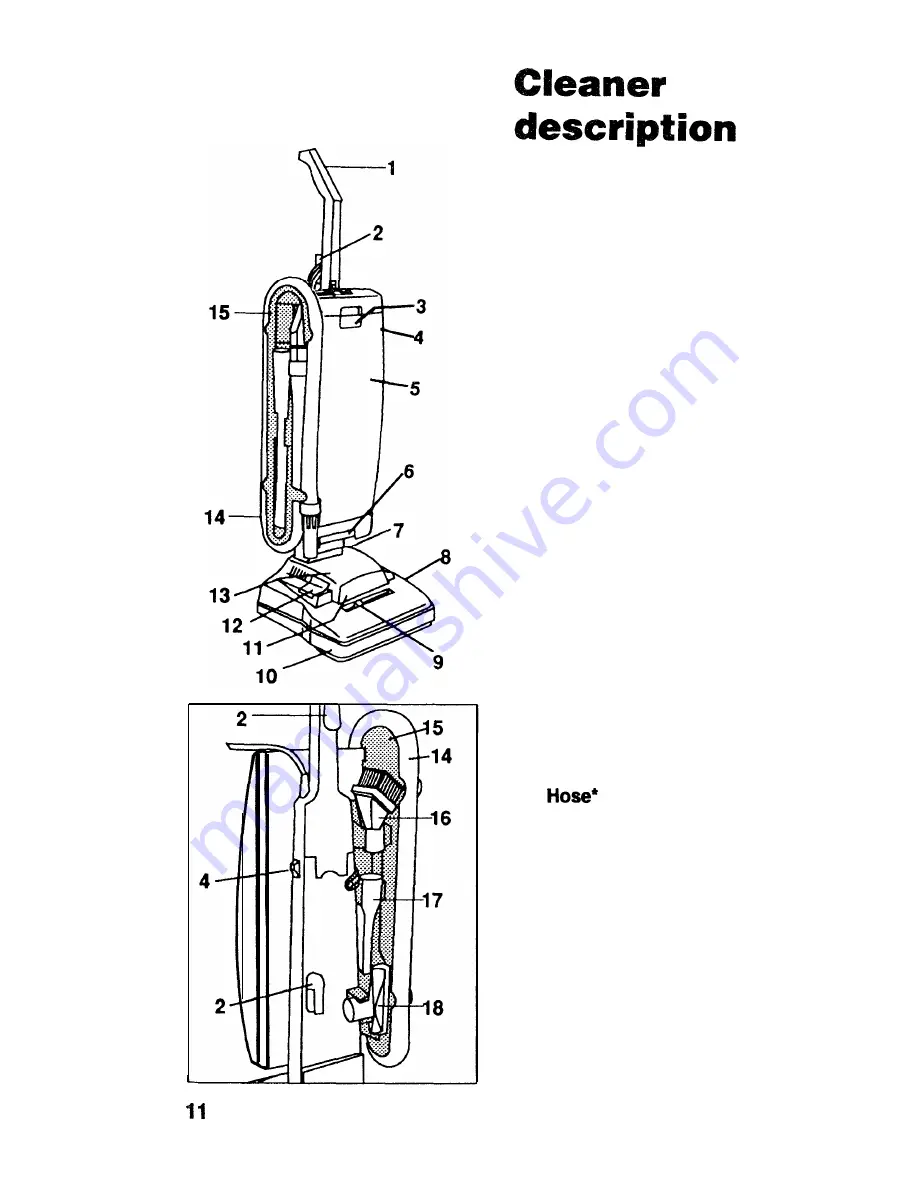 Hoover Elite Supreme S1211 Owner'S Manual Download Page 12