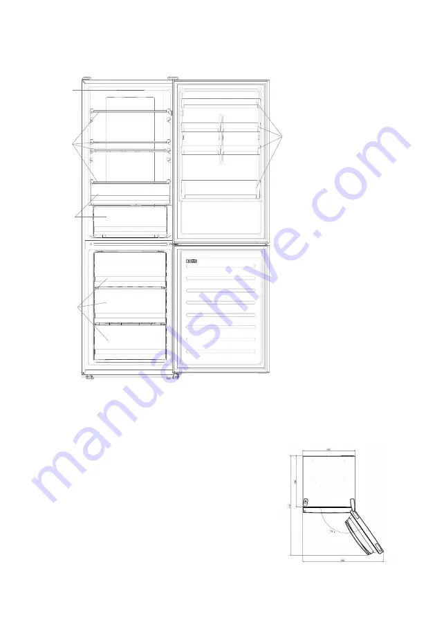 Hoover H-FRIDGE 700 Скачать руководство пользователя страница 30