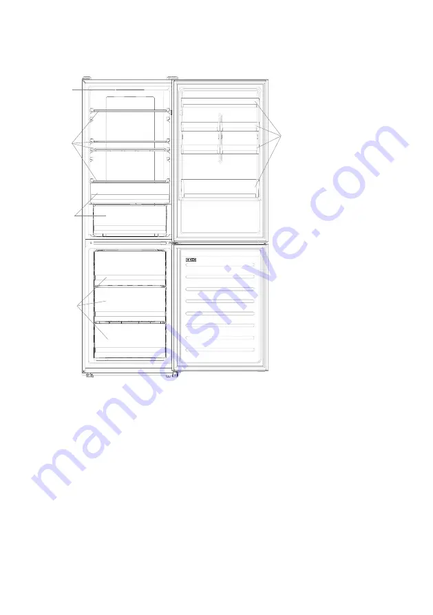 Hoover H-FRIDGE 700 Manual Download Page 38