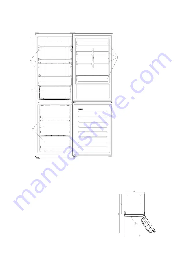 Hoover H-FRIDGE 700 Manual Download Page 90