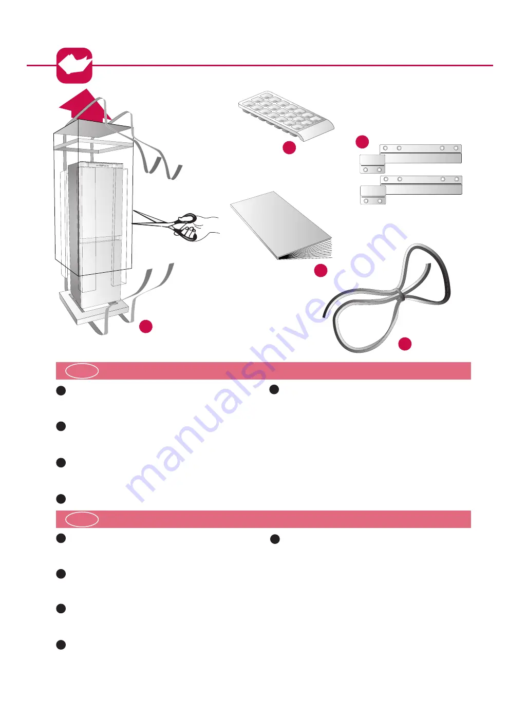 Hoover HBCA 230 FF Instructions For Installation, Use And Maintenance Manual Download Page 8