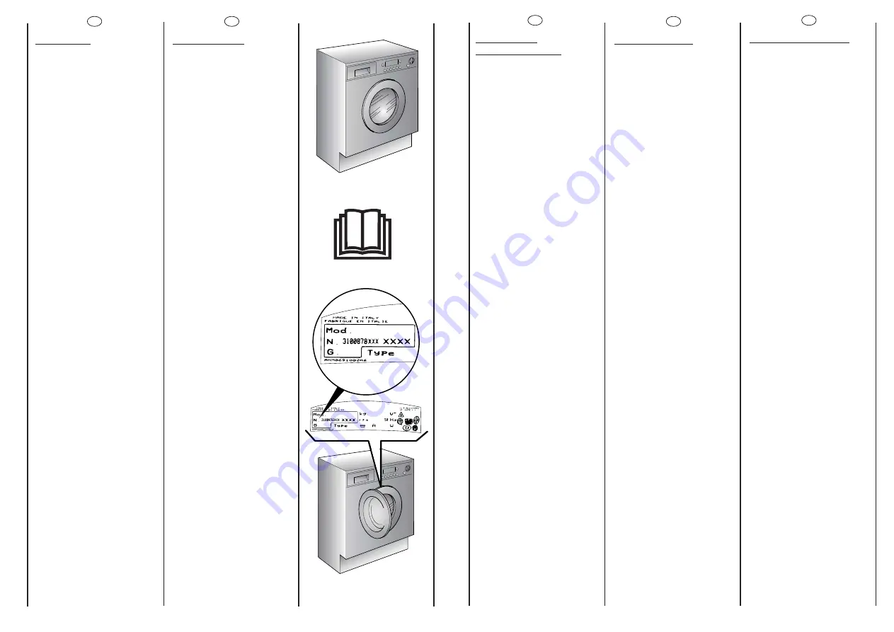 Hoover HDB 854 D User Instructions Download Page 2