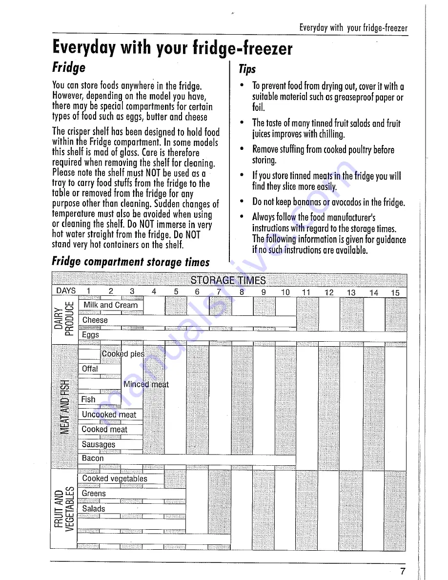 Hoover HF 24A 007 User Instructions Download Page 7