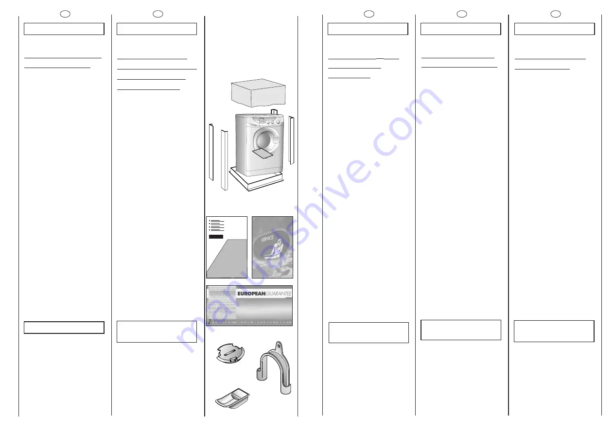 Hoover HNL 6106 User Instructions Download Page 4