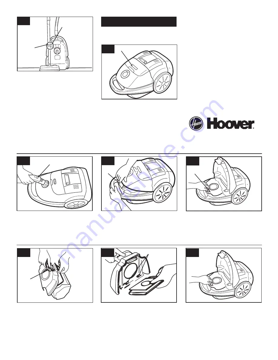 Hoover S3590 - Duros Power Nozzle Canister Vacuum Cleaner Owner'S Manual Download Page 6