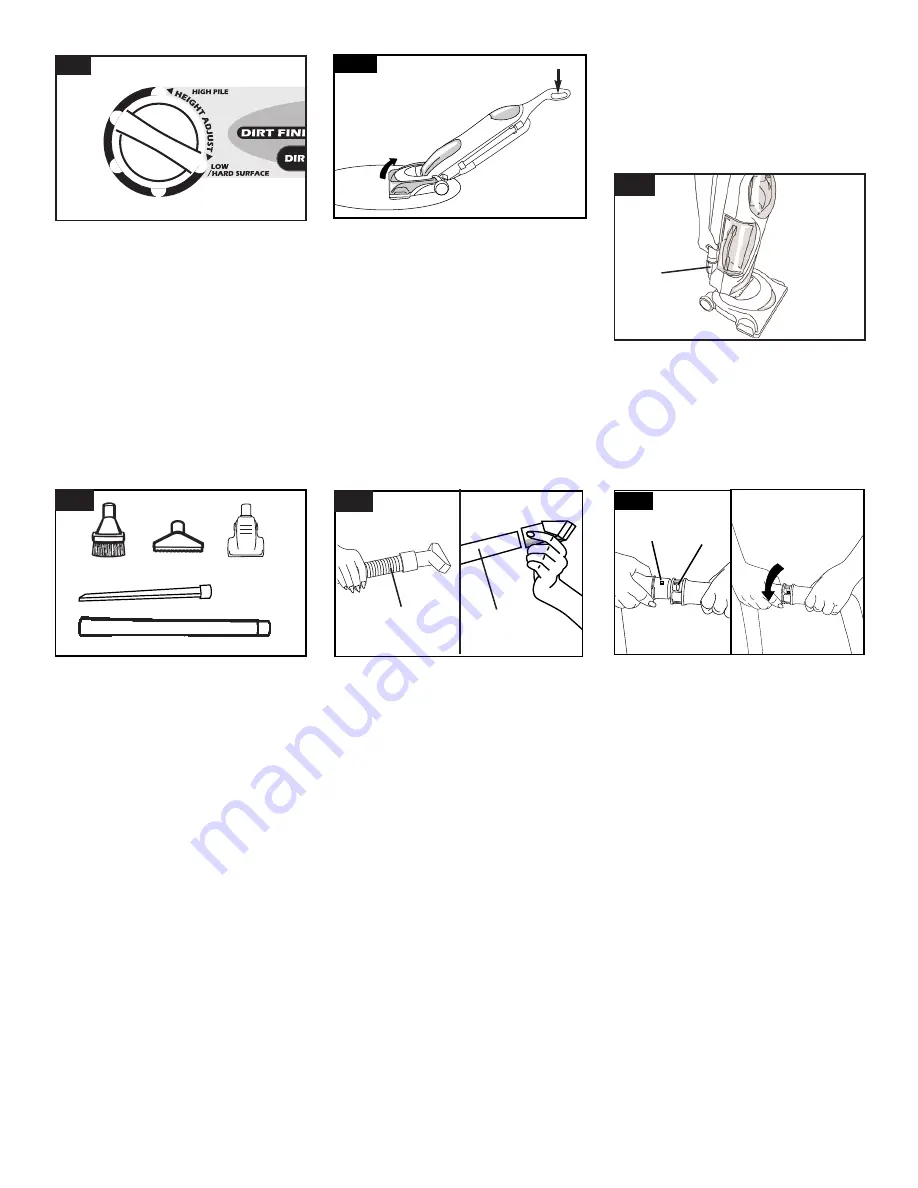 Hoover Savvy U8185 Скачать руководство пользователя страница 6