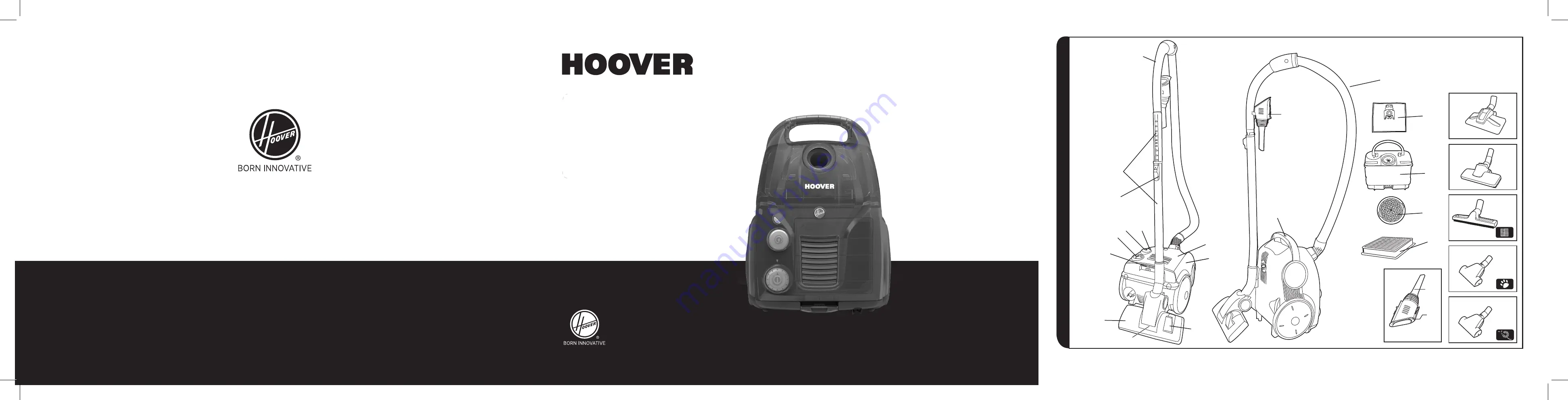 Hoover Sensory Evo User Manual Download Page 1