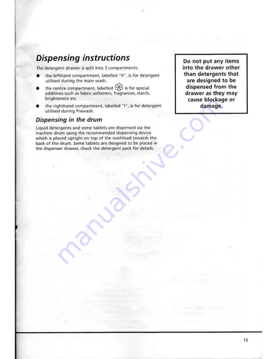 Hoover Soft Wave Instruction Manual Download Page 3