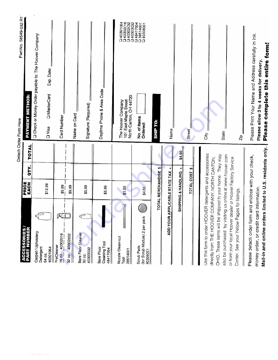 Hoover SteamVac Widepath User Manual Download Page 15