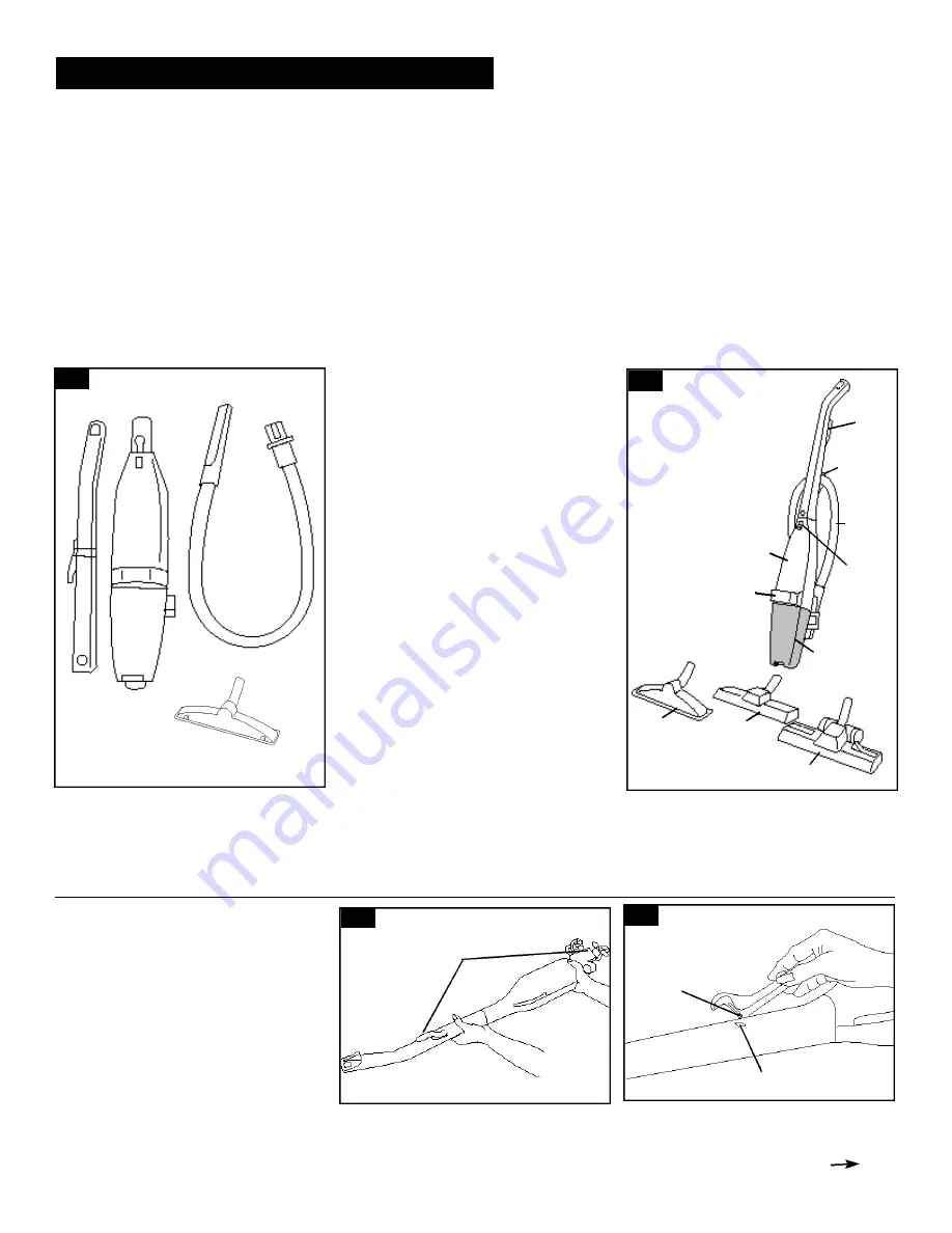 Hoover Stick Cleaner S2535 Owner'S Manual Download Page 3