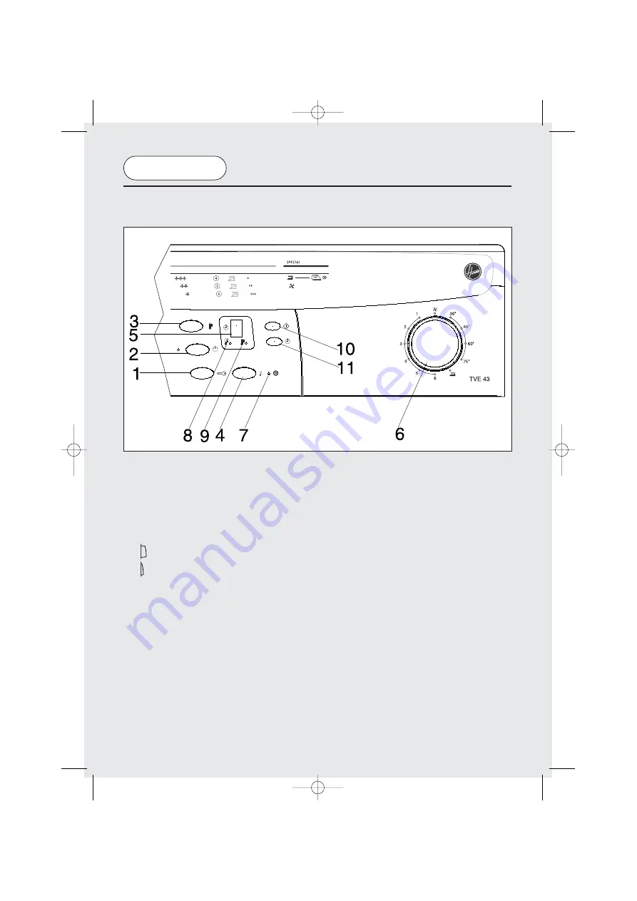 Hoover TVE43 Manual Download Page 22