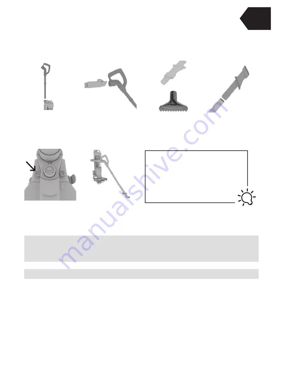 Hoover TWINTANK WH20100 Instructions Manual Download Page 9