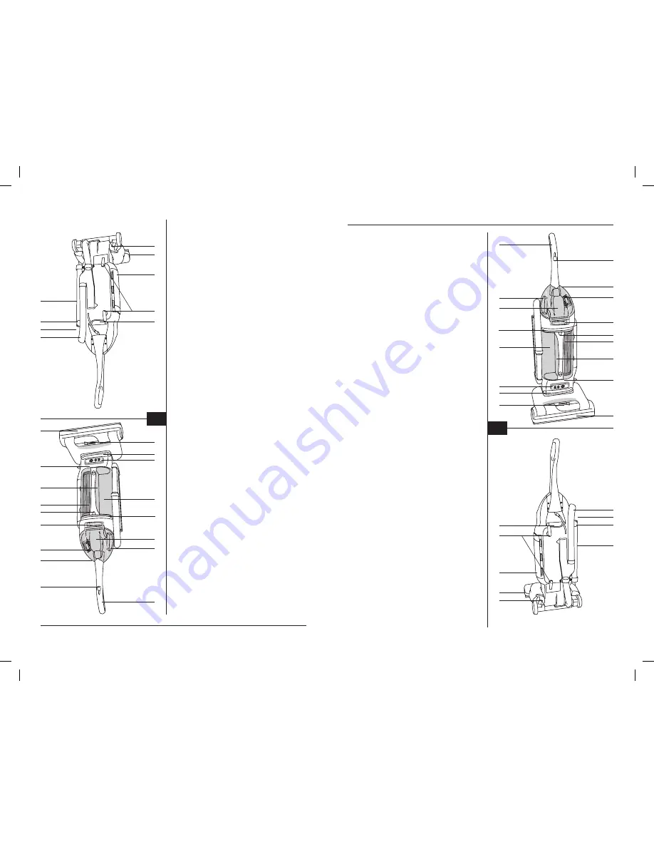 Hoover U57009RM - WindTunnel Bagless Upright Operating, And Servicing  Instructions Download Page 5