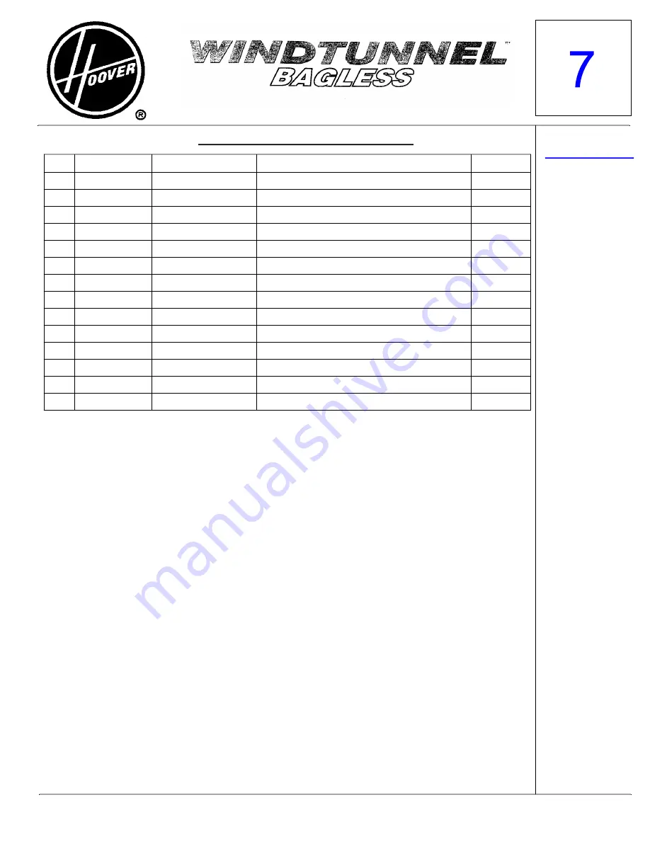 Hoover U5753900 Manual Download Page 6