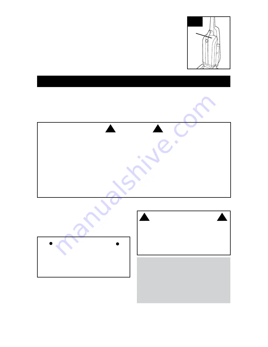 Hoover UH30308RM Owner'S Manual Download Page 22