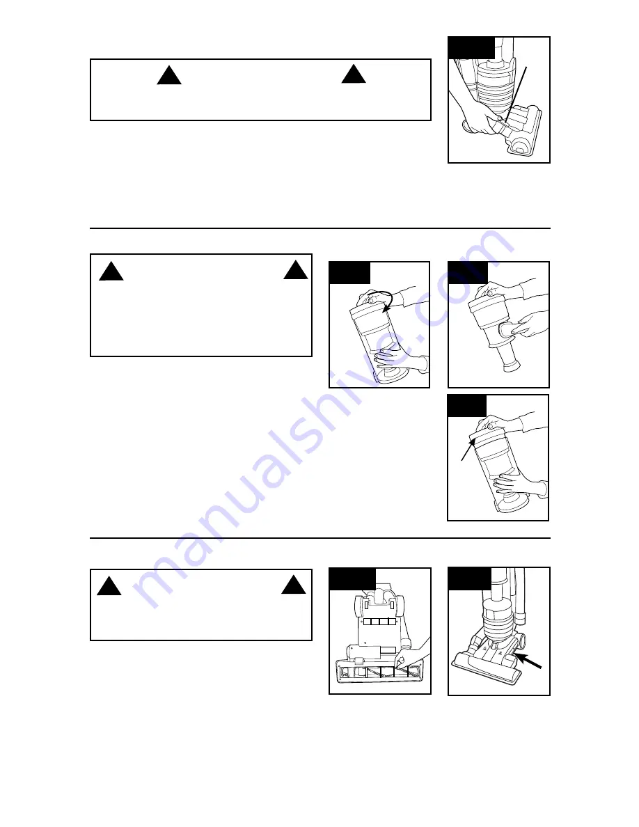 Hoover UH70400 Owner'S Manual Download Page 41