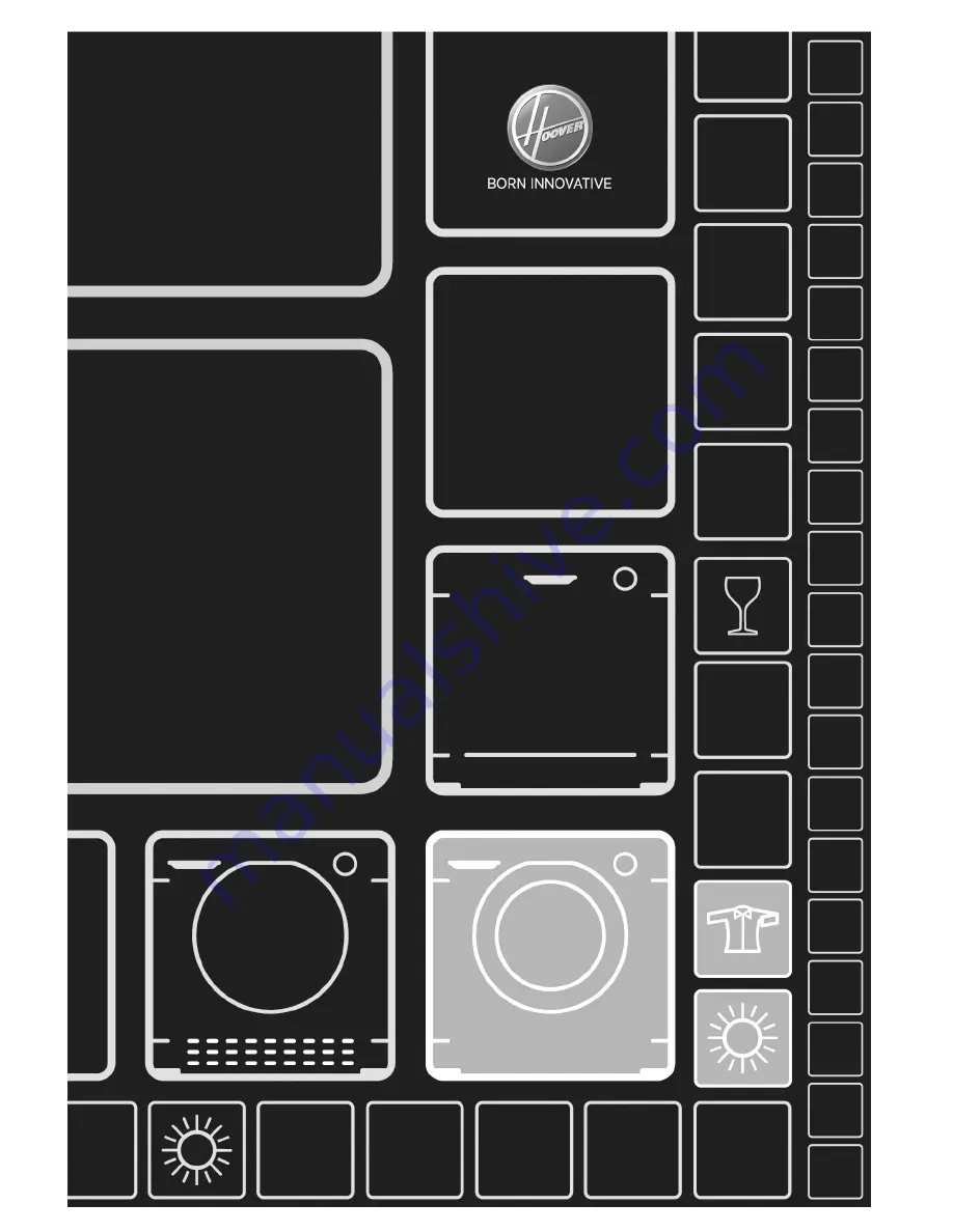 Hoover WDWFT4138AH Manual Download Page 1