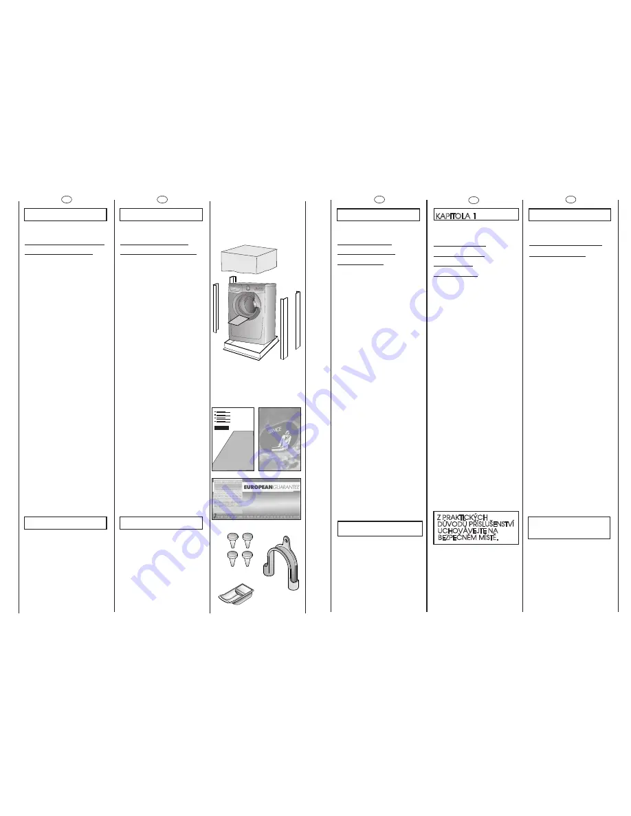 Hoover WDYN9666 G Скачать руководство пользователя страница 4