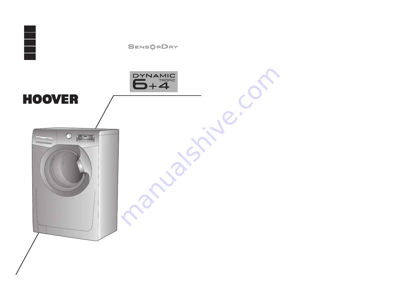 Hoover WDYNS 642 D User Instructions Download Page 1